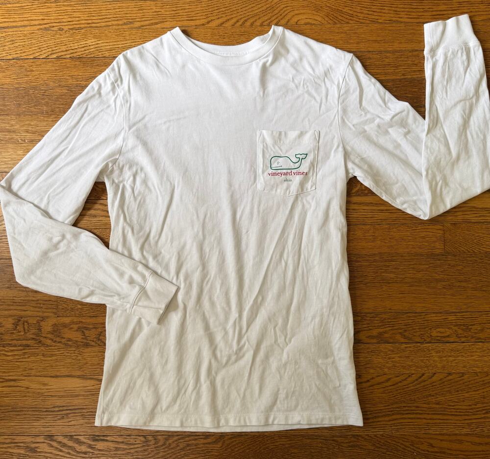 Vineyard Vines Men's/Teens Ohio Christmas Shirt Size XS